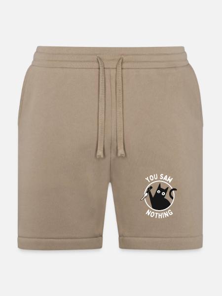 You Saw Nothing - Bella + Canvas Unisex Short - tan