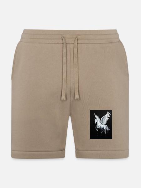 Celestial Pegasus - Bella + Canvas Unisex Short - tan