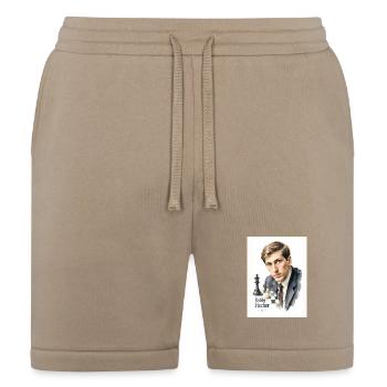 Chess portrait - Bella + Canvas Unisex Short - tan - Front