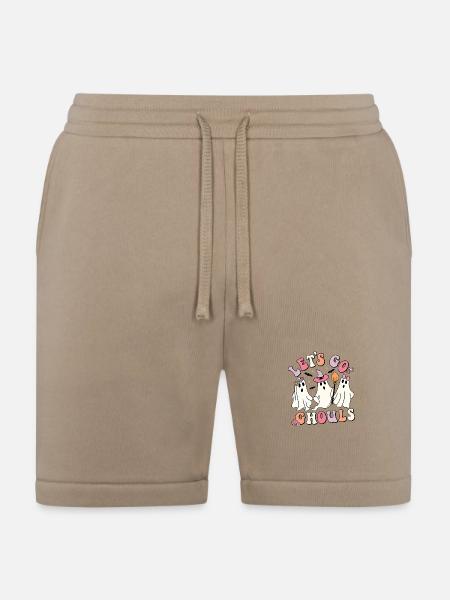 Let's Go Ghosts - Bella + Canvas Unisex Short - tan
