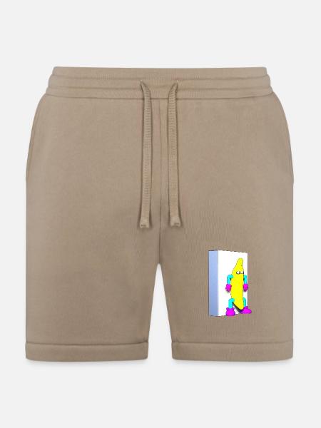 Just a Banana - Bella + Canvas Unisex Short - tan