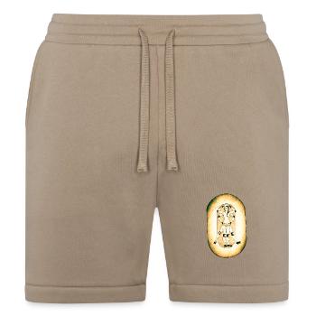 Vintage Roller Arts Mandala - Bella + Canvas Unisex Short - tan - Front