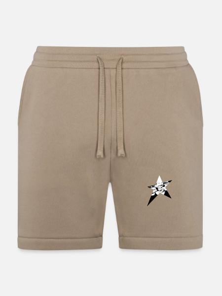Stellar Lipline Star - Bella + Canvas Unisex Short - tan