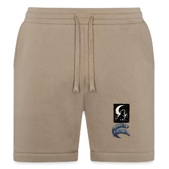 Born to Howl Moonlit Wolf - Bella + Canvas Unisex Short - tan - Front