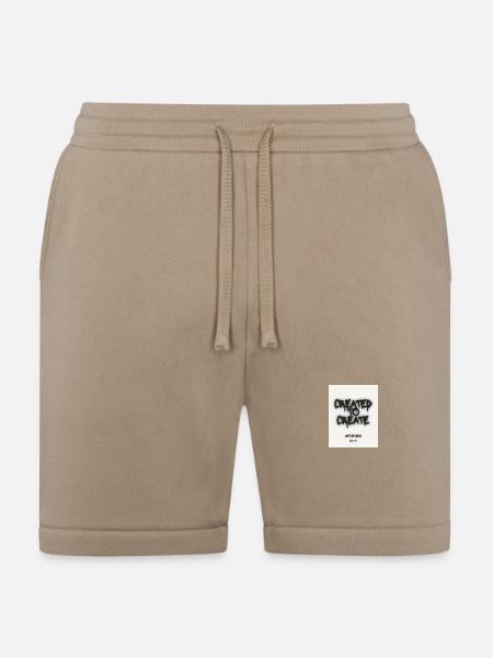 Created to Create - Bella + Canvas Unisex Short - tan