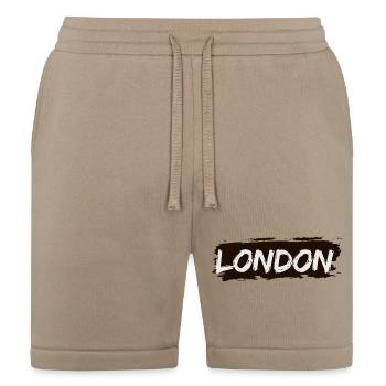 London Brushword - Bella + Canvas Unisex Short - tan - Front