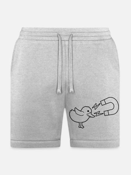 Womanizer Logo Chick Magnet - Bella + Canvas Unisex Short - heather gray