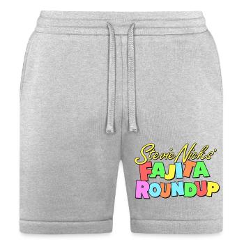 Stevie Nicks Fajita Roundup Logo Only Snl By Kelly - Bella + Canvas Unisex Short - heather gray - Front