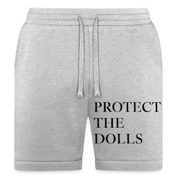 Protect the Dolls Bold - Bella + Canvas Unisex Short - heather gray - Front