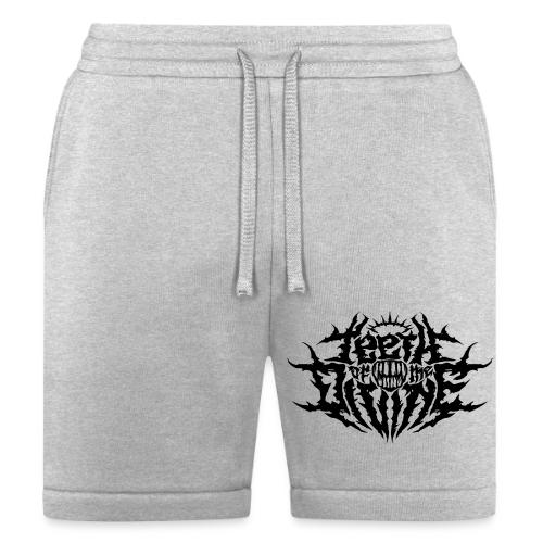 Teeth Of The Divine Logo BLACK - Bella + Canvas Unisex Short