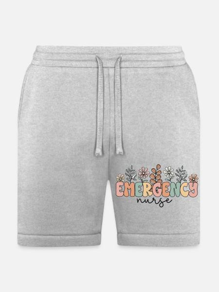 Emergency Nurse - Bella + Canvas Unisex Short - heather gray