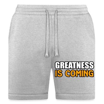 GREATNESS IS COMING TSHIRT SHIRT - Bella + Canvas Unisex Short - heather gray - Front