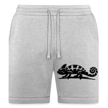Changing Chameleon In Nature - Bella + Canvas Unisex Short - heather gray - Front