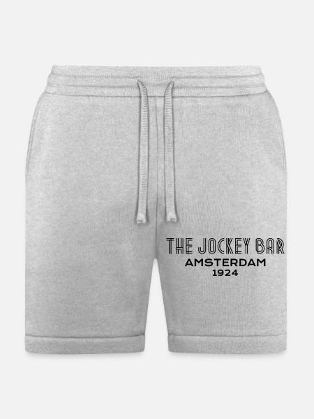 The Jockey Bar Amsterdam - Bella + Canvas Unisex Short - heather gray