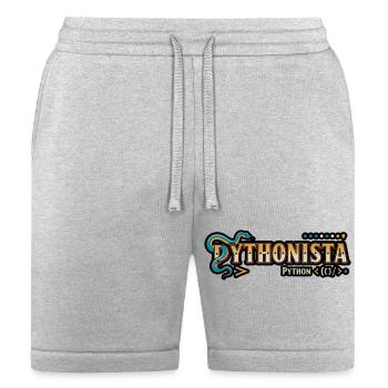 Pythonista - Bella + Canvas Unisex Short - heather gray - Front
