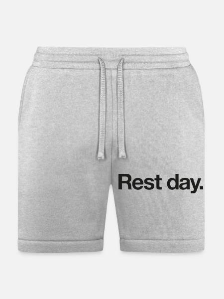 Rest Day Training - Bella + Canvas Unisex Short - heather gray