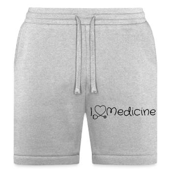 I LOVE MEDICINE - Bella + Canvas Unisex Short - heather gray - Front