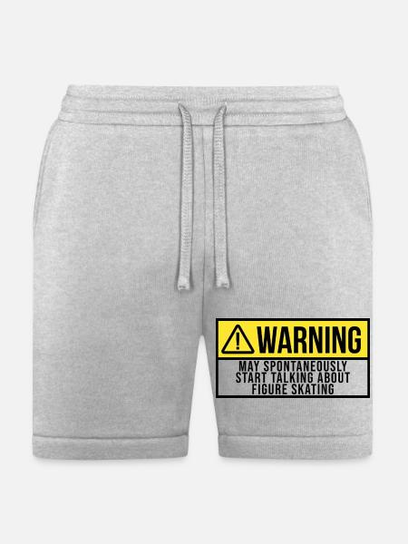 Figure Skate - Bella + Canvas Unisex Short - heather gray