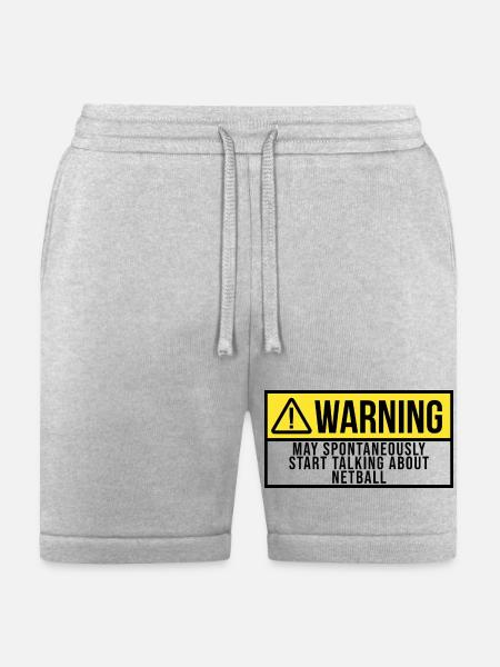 Netball Netball - Bella + Canvas Unisex Short - heather gray