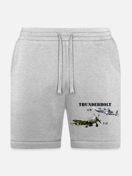 Thunderbolts - Bella + Canvas Unisex Short - heather gray