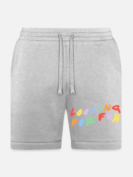 Looking for Fun - Bella + Canvas Unisex Short - heather gray