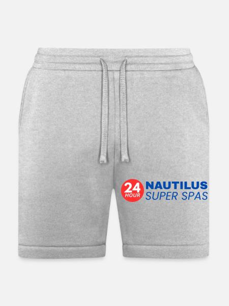 24-Hour Nautilus Super Spas - Vintage 1970s - Bella + Canvas Unisex Short - heather gray