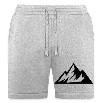 Mountains - Bella + Canvas Unisex Short - heather gray - Front
