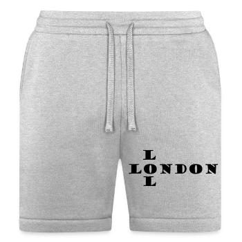 London - Bella + Canvas Unisex Short - heather gray - Front