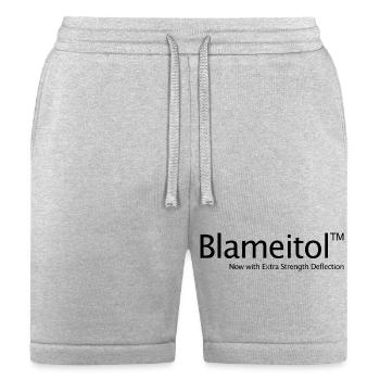 Sibling Drug Blameitol Not My Fault Blaim It All - Bella + Canvas Unisex Short - heather gray - Front