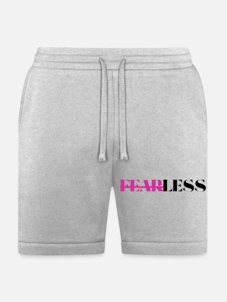 Fearless - Bella + Canvas Unisex Short - heather gray