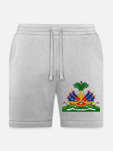 HAITI CHERIE - Bella + Canvas Unisex Short - heather gray