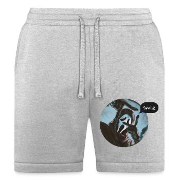 ghostface memes - Bella + Canvas Unisex Short - heather gray - Front
