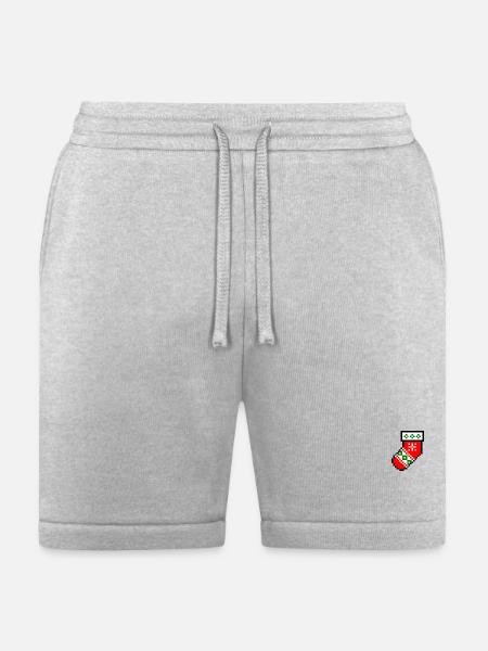 Christmas sock - Bella + Canvas Unisex Short - heather gray