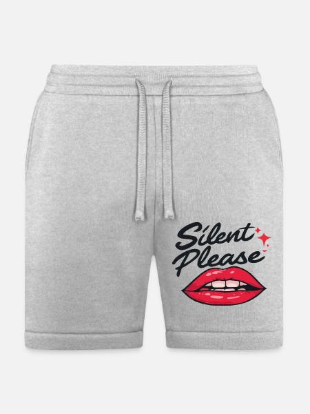 Stillness Speaks - Bella + Canvas Unisex Short - heather gray