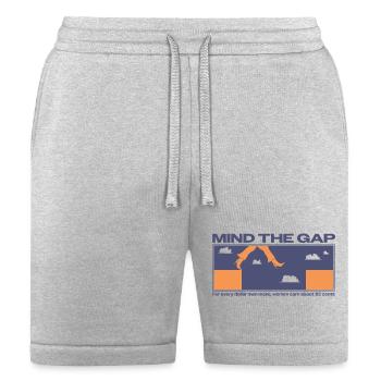 Mind the Gap – Gender Pay Inequality - Bella + Canvas Unisex Short - heather gray - Front