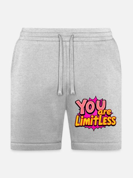 You Are Limitless - Bella + Canvas Unisex Short - heather gray