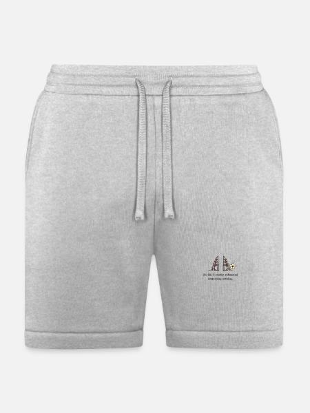 Un-Bali-evably Exhausted - Bella + Canvas Unisex Short - heather gray