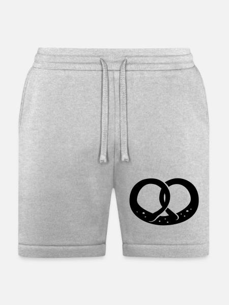 Pretzel, Oktoberfest - Bella + Canvas Unisex Short - heather gray