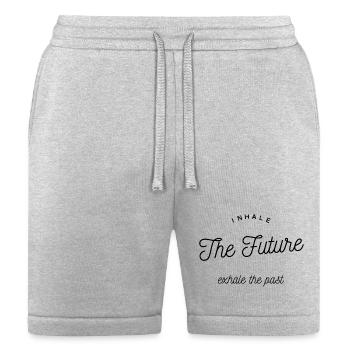 The mantra of positive renewal - Bella + Canvas Unisex Short - heather gray - Front