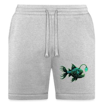 Ocean Depths Art - Bella + Canvas Unisex Short - heather gray - Front