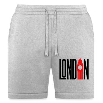 London - Bella + Canvas Unisex Short - heather gray - Front