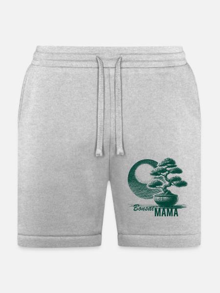Bonsai Mama - Bella + Canvas Unisex Short - heather gray