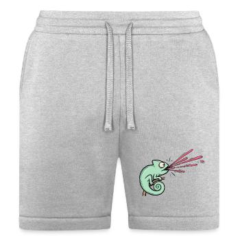 The Amazing Spider vs The Chameleon - Bella + Canvas Unisex Short - heather gray - Front