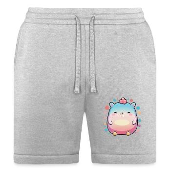 Squish the Stress Away with Soft Therapy - Bella + Canvas Unisex Short - heather gray - Front
