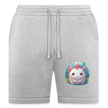 Your Comfy Companion Through Life - Bella + Canvas Unisex Short - heather gray - Front