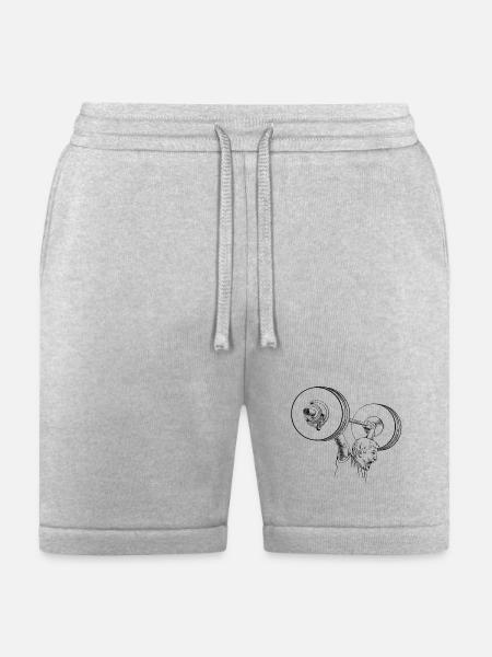 Weightlifting - Bella + Canvas Unisex Short - heather gray