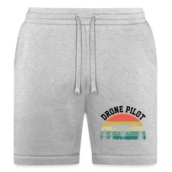 Drone Pilot - Bella + Canvas Unisex Short - heather gray - Front