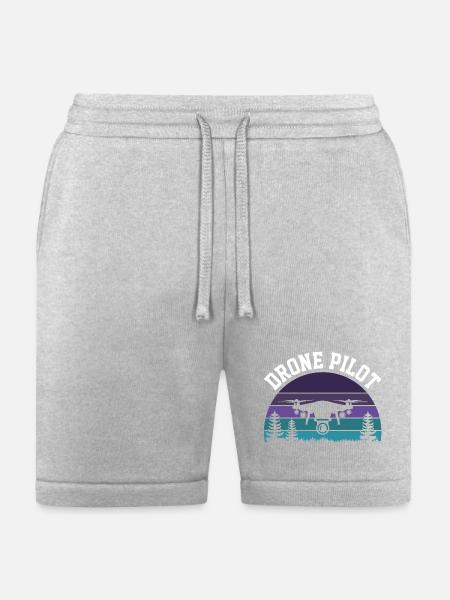 Drone Pilot - Bella + Canvas Unisex Short - heather gray