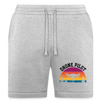Drone Pilot - Bella + Canvas Unisex Short - heather gray - Front