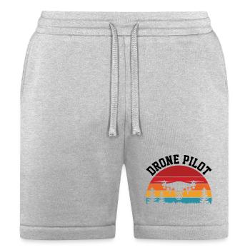 Drone Pilot - Bella + Canvas Unisex Short - heather gray - Front